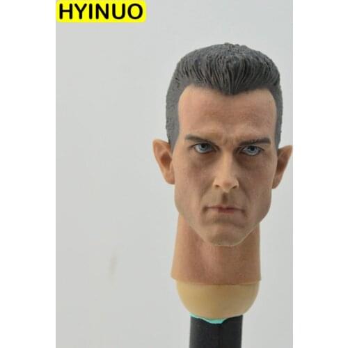 1/6 Scale Judgment Day Liquid Metal Robot T1000 Robert Patrick Head Sculpt Headplay for 12" Action Figure Body