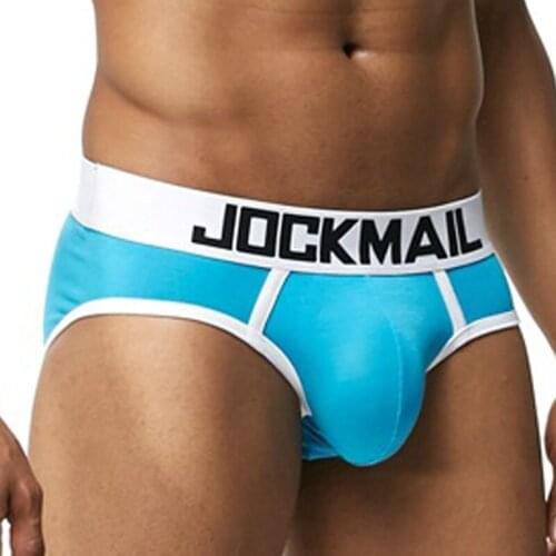 JOCKMAIL Sexy Underwear Bamboo Fiber Multicolor Small Boy Hot Sale Majtki Meskie Cuecas Masculinas