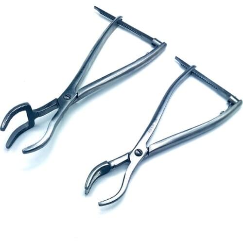 Three-claw Reset Forceps Bone Clamp Orthopedics Pet Surgical Instrument