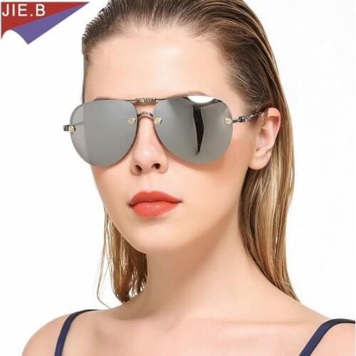 Fashion Classic Oversized Pilot Sunglasses Women 2017 New Brand Design Sun Glasses For Men Glasses