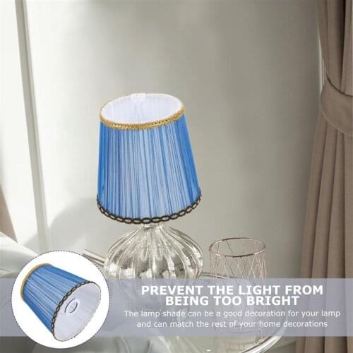 Cloth Lamp Shades E14 Meson Screw Chandelier Wall Lamp Dust-proof Covers