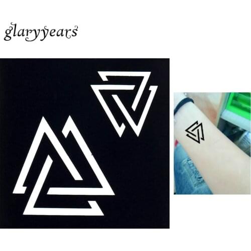 1 PC Women Makeup Body Henna Tattoo Stencil Art Painting Geometric Pattern Design Hollow DIY Glitter Tattoo Template Sticker G78