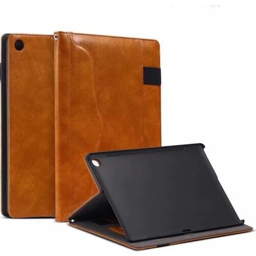 Business Smart PU Leather Hand Strap Funda Cover Manget Smart Flip Case For Huawei MediaPad M5 10.8 inch CMR-W09 CMR-AL09 Cover