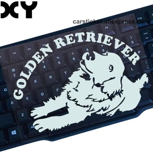 Waterproof Car Sticker High Quality motorcycle Stickers Decals Golden Retriever Car styling Car Accessories Reflective