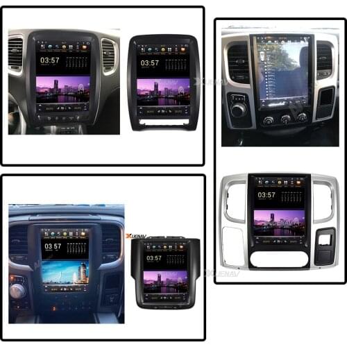 Autoradio player for Dodge RAM 1500 Car stereo tesla style for Dodge Durango 2009-2020 autoradio multimedia player headunit
