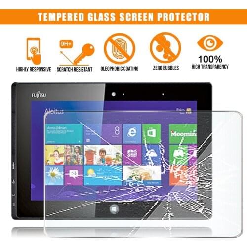 For FUJITSU Stylistic Q572 Tablet Tablet Tempered Glass Screen Protector Scratch Resistant Anti-fingerprint Film Cover