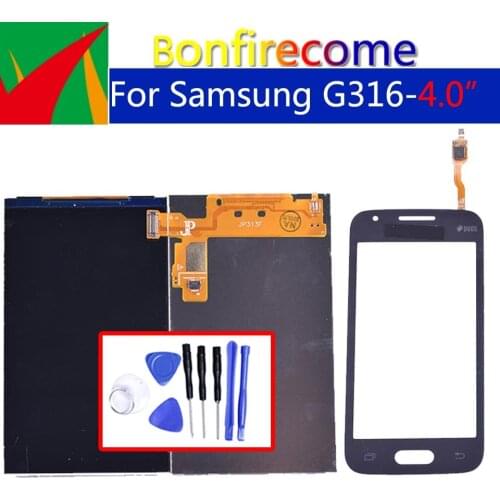 4.0" For Samsung Galaxy 4 Neo G316 G316M G316H G316F LCD Display With Touch Screen Digitizer Sensor Panel SM G316 LCD Display