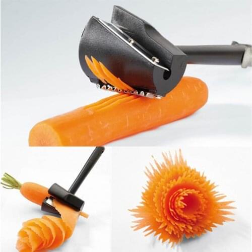 Kitchen Accessories Fruit Vegetable Slicer Kitchen Supplies Roll Flower Decorative Potato Carrot Cutter Slicer