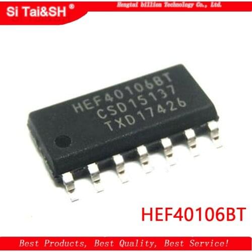 5pcs/lot HEF40106BT HEF40106B HEF40106 40106 SOP-14