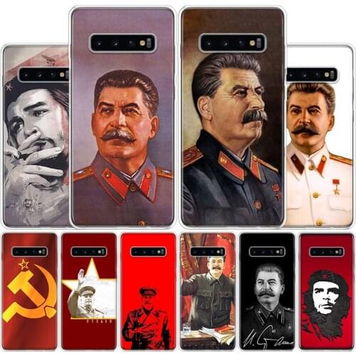Russian Stalin Ussr Cover Phone Case For Samsung Galaxy A51 A71 A70 A50 A40 A30 A20E A10S A41 A21 A01 A6 A7 A8 A9 Plus Coque