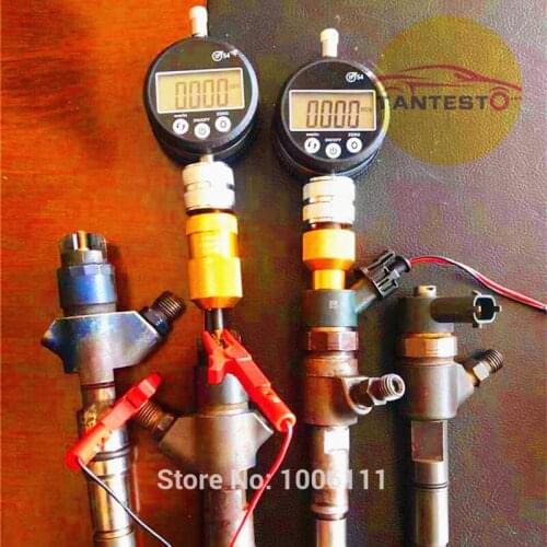 Common Rail Injector Nozzle Armature Lift Travel Tester Gauge Tool For BOSCH 110 120