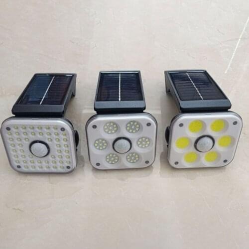 54 LED Solar Light Outdoors Motion Sensor Waterproof Emergency Street Wall Porch Garden Solar Lamp 3 Modes
