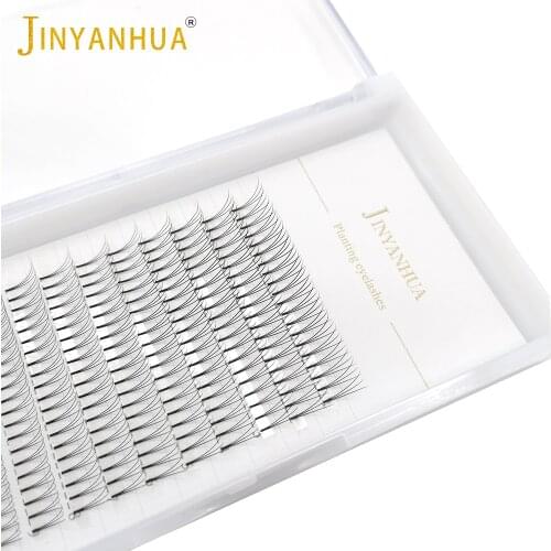 Premade Russian Volume Fans 3D Mink Eyelashes Rootless J/B/ C/D curl Lash Pre made Eyelash Extensions Vendors