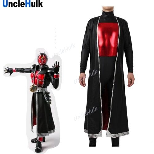 Kamen Rider Wizard Flame Style Cosplay Costume - Inner Bodysuit and Outer Skirt | UncleHulk