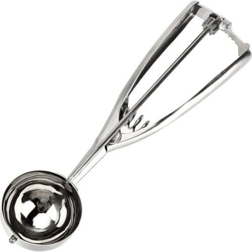 Stainless Steel Ice Cream Spoon Ice Cream Tools Ice Ball Cookie Scoop Cooking Tools