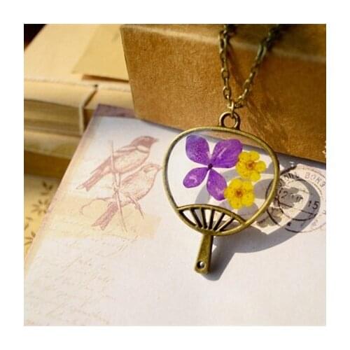 New Fashion Necklaces Flower Pendants Handmade Vintage Jewelry Accessories National Trend Gifts For Lovers Couples Girlfriend