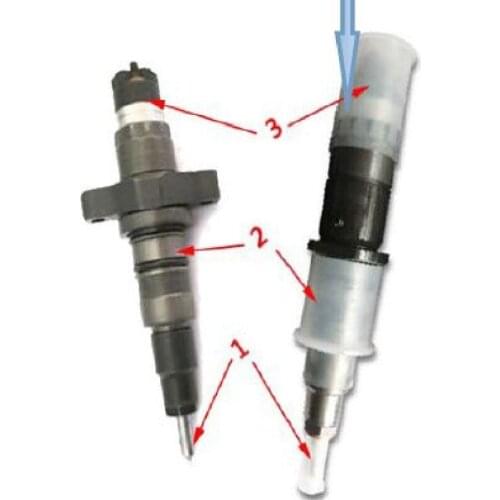 Injector Plastic caps for desel injectors to protect injector from being damaged 6000900095,6 000 610 126 including 3 parts