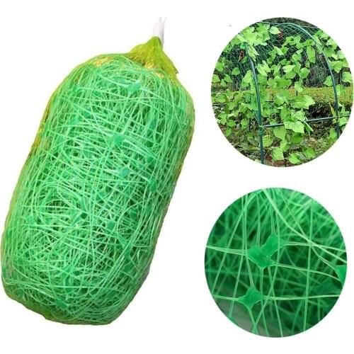 5m / 10m Garden Plants Climbing Netting Plant Trellis Netting Pea Netting Garden Netting for Bean Fruits Vegetables Climbing