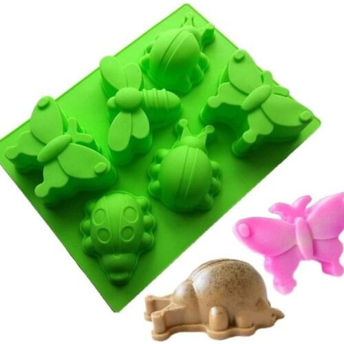 Butterfly Dragonfly Silicone Cake Baking Mold Pan Muffin Soap Chocolate