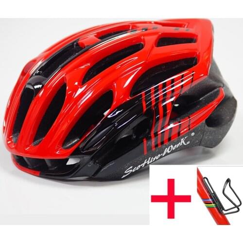 2020 New Cycling Helmet Mens Lightweight All-in-One Bicycle Helmet Woman Head Circumference 56 ~ 62cm Road Cycling Helmet
