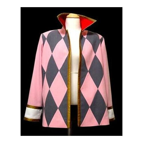 Japan Anime Howls Moving Castle Hauru Jacket Coat Cosplay Costume Customized