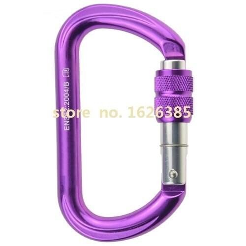 2500KG O shaped type snap hook lock CE quality safety hasp shackle for aerial work safety insurance rope work rigging hardware