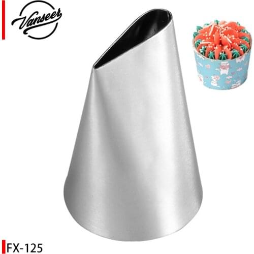 125# Pastry Tips Austin Rose Icing Piping Nozzles Baking Tools For Cupcake Cake Decoration 304 Stainless Steel Pastry Tips