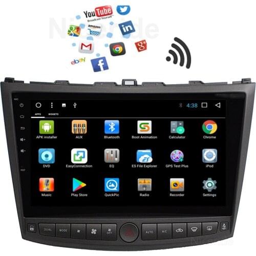 10.2" Android 8.0 Car DVD Radio Multimedia Player for Lexus Is250 IS200 IS300 GPS Navigation Stereo PC Head Unit Bluetooth