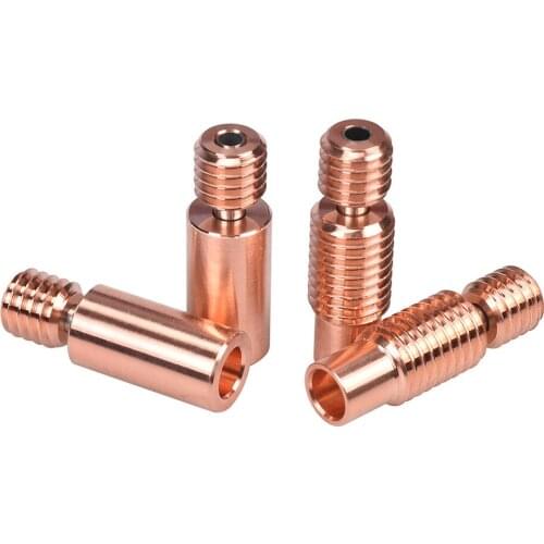 Safe BI-metal Copper Alloy Heatbreak Throat for E3D V6 3D HOTEND Heater Block Printer Accessories