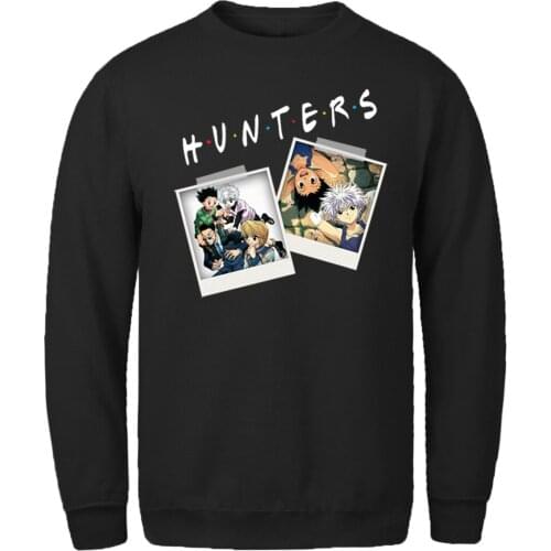HUNTERXHUNTER Mens Sweatshirt Harajuku Male Hoodie Vintage Leisure Hipster Pullover Homme Comfortable 2020 New Moletom Masculino