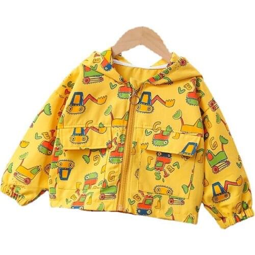 New Children Hoodies Autumn Baby Girl Clothes Boys Cartoon Hooded Jacket Toddler Casual Costume Infant Clothing Kids Sportswear