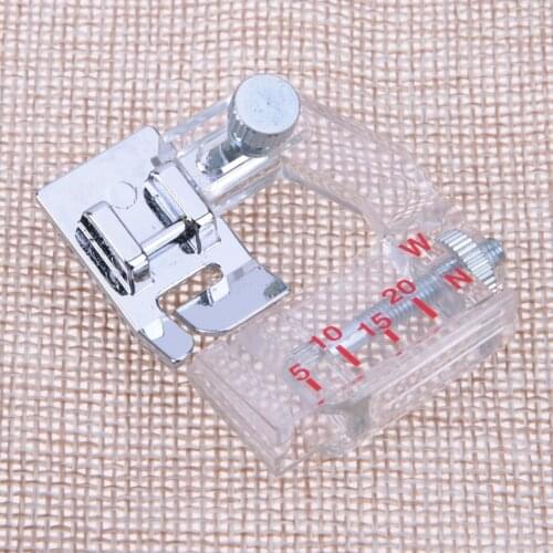 Sewing Machine Presser Foot Plastic Braiding Blind Stitch Darning Kit for Brother Singer Janome Domestic Sewing Tool