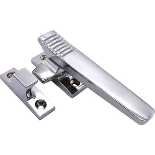 Zinc alloy Toolbox L shape electric cabinet handle Equipment door handle