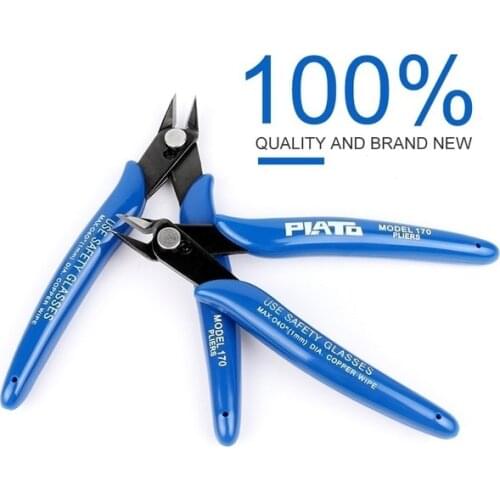 1PCS Mini Nose Cutting Plier Electrical Wire Cable Cutter Metal Side Snips Flush Pliers Convenient Durable Tool