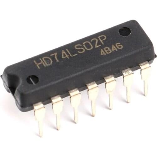 10PCS 74LS02 HD74LS02P DIP IC NEW