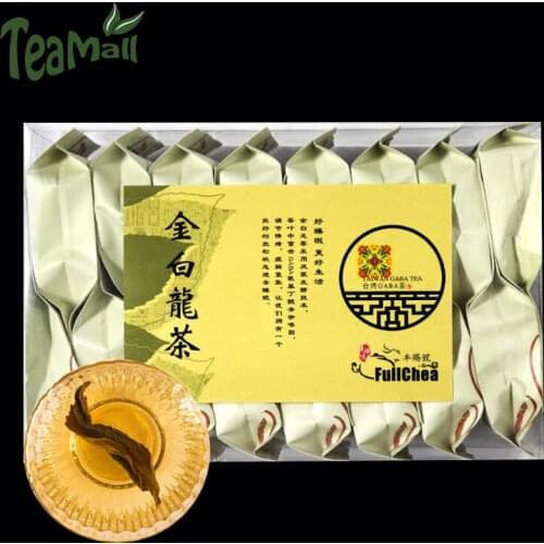 2020/2021 Oolong Chinese Tea Hand Pick Taiwan GABA High Mountain Strips Shape GABA Tea PVC Packaging 112g
