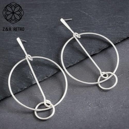 2021 Vintage Gold Silve Color Hanging Drop Earrings for Women Long Costume Jewelry Suspension Pendientes Accessories Goth brinco