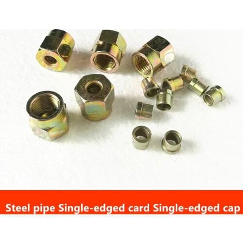 5PCS/lot CNG Natural Gas Gadgets High Pressure Pipe Joint Cover Card Cap Single-edged Card Cap Double-edged card and cap tools