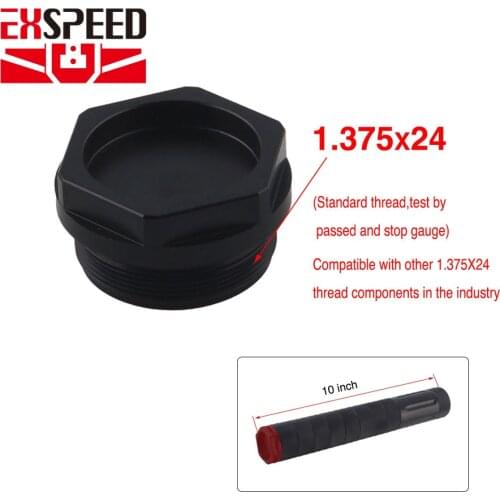 Aluminum end cap screw adpater 1/2x28 5/8x24 of Fuel Filter for QT118 mst solvent traps Napa 4003 WIX 24003