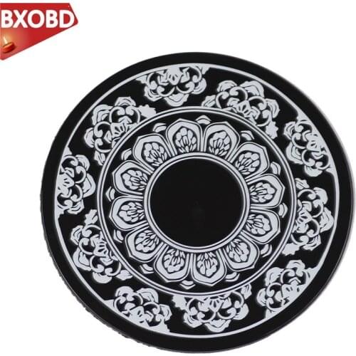 Car Anti-slip Mat 12CM Round Automobiles Silicone Gel Car Holder GPS Dashboard Suction Cup Disc Non-slip Mat Sticky Pad