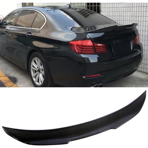 F10 PSM-style Carbon Fiber Car Rear Trunk Boot Wing Spoiler for BMW 5 Series F10 Sedan 2010-2016