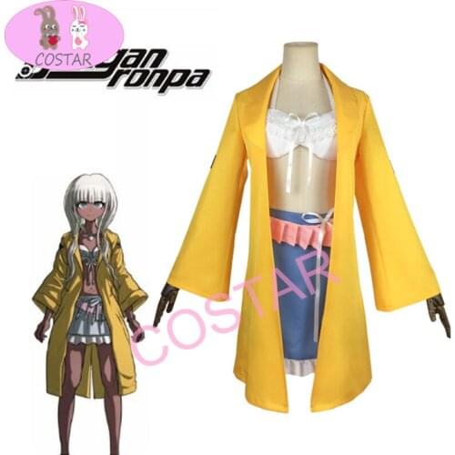 COSTAR Anime Game Danganronpa V3 Yonaga Angie Cosplay Costume Full Set Women Daily Cosplay Outfit Suit