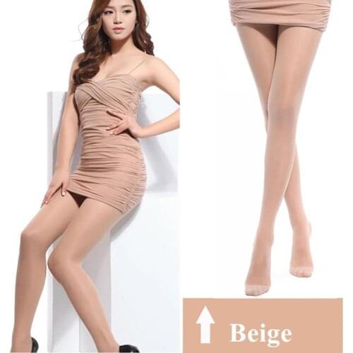 Women Skinny Legs Tights Summer Sexy Stretchy Pantyhose Super Elastic Translucent Stockings Tights Anti Hook Breathable Stocking