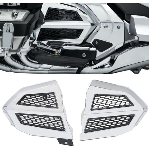 For Honda Gold Wing GL1800 GL1800 F6B 2018-2021 2020 Fairing Radiator Grille Cover Engine Transmission Covers Chrome or Black