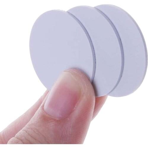 1Pcs/10Pcs EM4305 T5577 Proximity 125KHZ RFID Copy Card Rewritable Writable Rewrite EM ID 25mm Diameter Round Coin PVC Disc Tag