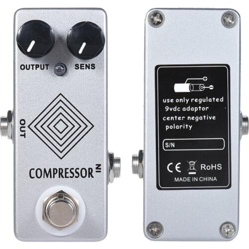 MOSKY DynaComp for Guitar Pedal Electric Guitars Bass Guitar Parts and Accessories Music Instruments Box Sound Mixer True Bypass