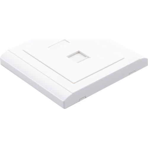 MT-5909 Network Wall Socket 1 Port RJ45 Network Cable Surface Plate