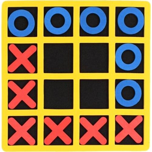 Tic Tac Toe Game for Kids and Family Board Games of Coffee Top Table Games Decor Family Games Classic Board Game