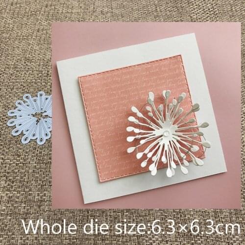 New Design Craft Metal Cutting Dies Fireworks flash flower decoration Scrapbooking Album DIY Paper Card Craft Embossing Die Cuts