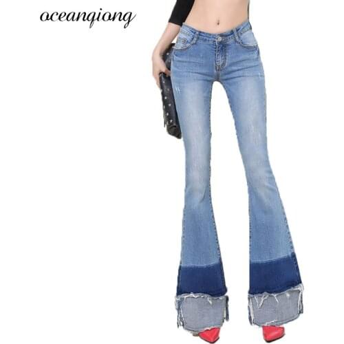 Oceanqiong Women's Skinny Jeans
